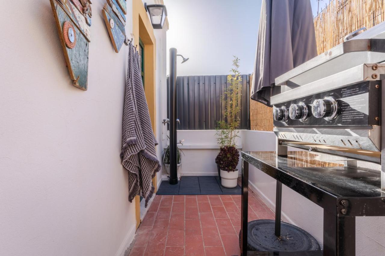 Arty Vintage Townhouse With Rooftop Shower & Sun Loungers Olhão المظهر الخارجي الصورة